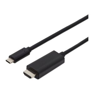 DIGITUS USB-C/HDMI Kabel AK-300330-020-S 2,0 m schwarz, 1 St.