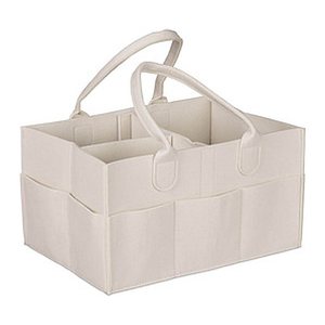 relaxdays Wickeltasche beige