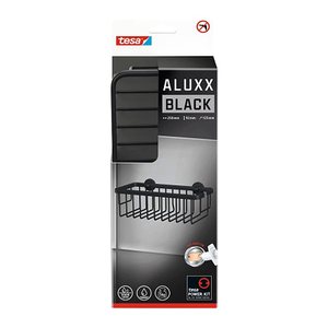 tesa ALUXX Duschkorb Aluminium