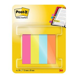 Post-it® Page Marker Poptimistic Haftmarker farbsortiert 4x 50 Streifen