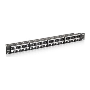 Equip 19" Patchpanel 48xKeystones UTP 1U LSA/110 RAL9005
