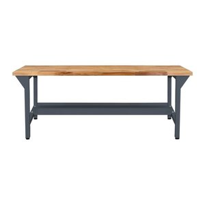 ADB Werkbank anthrazitgrau 200,0 x 75,0 x 85,0 cm
