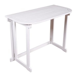 Garden Pleasure Gartentisch MANILA weiß rechteckig 76,0 x 100,0 x 50,0 cm