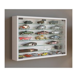 VCM my home Mandosa XL Hängevitrine weiß 6 Fachböden