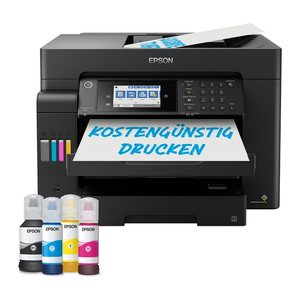 AKTION: EPSON EcoTank ET-16605 4 in 1 Farb-Tintenstrahl-Multifunktionsdrucker schwarz mit 100 Euro CashBack