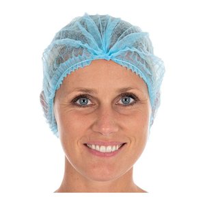 HYGONORM unisex Klipphauben light blau Größe Groß 100 St.