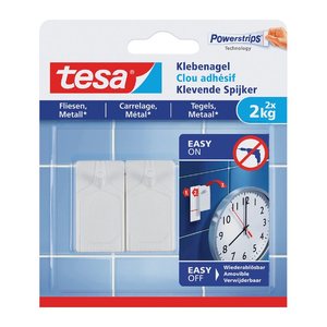 tesa Klebenagel Fliesen & Metall bis 2kg 2St