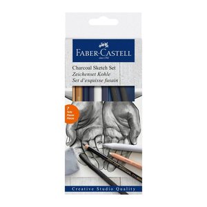 FABER-CASTELL Zeichenset Kohle