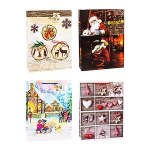 TSI Geschenktüten Weihnachten Serie 7 Motiv sortiert 33,0 x 44,0 cm, 12 St.
