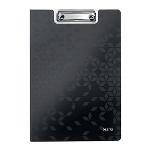 LEITZ Klemmbrettmappe WOW 4199 DIN A4 schwarz Kunststoff, 1 St.