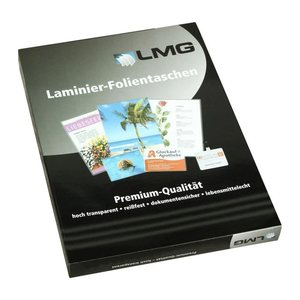 LMG Laminierfolien glänzend für A2 125 micron, 25 St.