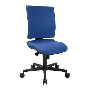 Topstar Bürostuhl Syncro CLEAN, SN900 MS6 Stoff blau, Gestell schwarz