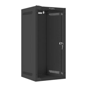 LANBERG 10" 12U 280x310 Wandgehäuse Glastür (FlatPack) sw
