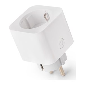Entac WIFI Steckdosenadapter mit Leistungsmesser weiß