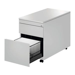 mauser Rollcontainer lichtgrau 3 Auszüge 41,7 x 80,0 x 57,9 cm