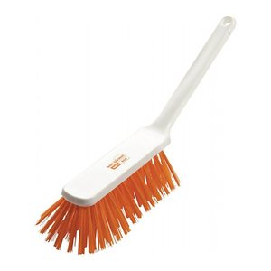 haug® bürsten Handfeger ANTI BAC weiß/orange Kunststoff 31,0 cm breit