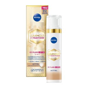 NIVEA LUMINOUS630® 3in1 MITTEL Gesichtsfluid 40,0 ml