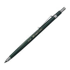 FABER-CASTELL TK® 4600 Fallminenstift grün HB 2,0 mm, 1 St.