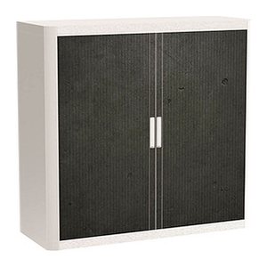 PAPERFLOW easyOffice Industrial Rollladenschrank 61858 2 Fachböden 110,0 x 41,5 x 104,0 cm