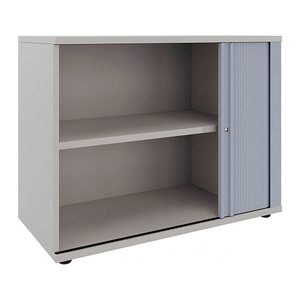 fm Rollladenschrank lichtgrau 1 Fachboden 100,0 x 44,2 x 78,1 cm