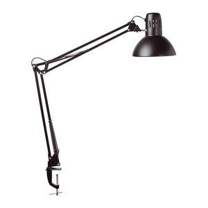 MAUL MAULstudy Schreibtischlampe schwarz mit Tischklemme