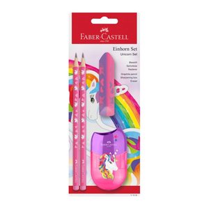 FABER-CASTELL Schreibset Einhorn rosa