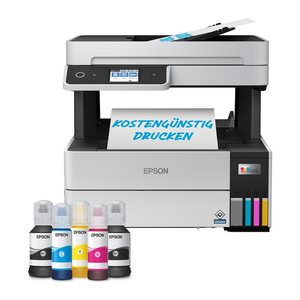 AKTION: EPSON EcoTank ET-5150 3 in 1 Farb-Tintenstrahl-Multifunktionsdrucker grau mit 40 Euro CashBack