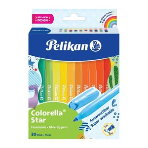 Pelikan Colorella Star C302 Filzstifte farbsortiert, 30 St.