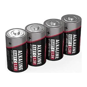 ANSMANN Batterien Red Alkaline Alkali-Mangan Baby C 1,5 V, 4 St.