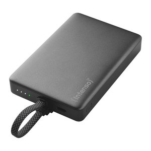 Intenso MC10000 Powerbank 10.000 mAh grau, schwarz