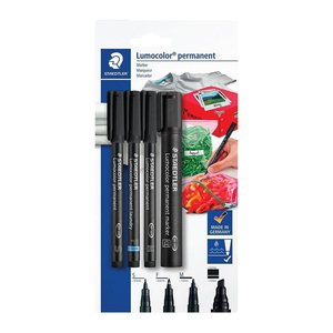 STAEDTLER Marker Set Lumocolor 3St. BK retail