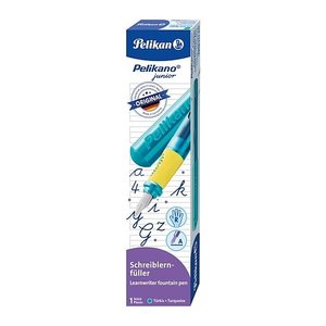 Pelikan Pelikano® Junior Patronenfüller türkis/gelb A (für Anfänger), 1 St.