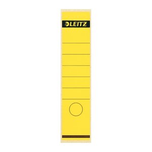 LEITZ Ordneretiketten 1640 gelb für 8,0 cm Rückenbreite, 100 St.