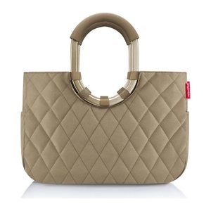 reisenthel® Einkaufskorb loopshopper M Kunstfaser frame rhombus olive