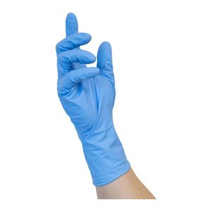 NITRAS MEDICAL unisex Einmalhandschuhe HIGH RISK NITRILE blau Größe L, 50 St.