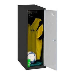 Simonrack Spind SIMONLOCKER DISM SINGLE anthrazit, grau 8425437118968, 1 Schließfach 40,0 x 50,0 x 91,5 cm