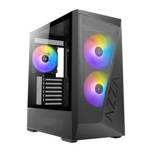 AZZA Gaming PC Gehäuse Reaver 225K01 Midi ATX Mesh USB-C
