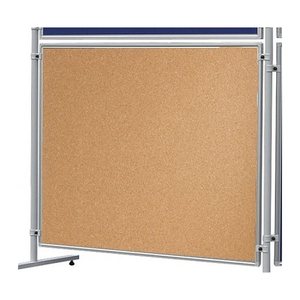 FRANKEN Trennwand ECO, doppelseitig, braun 120,0 x 150,0 cm, 1 St.