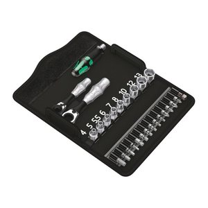 Wera Kraftform Kompakt Zyklop Mini 2 Ratschenset, 27-teilig
