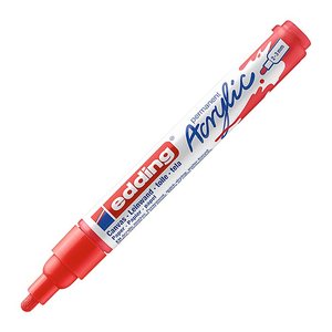 edding 5100 Acrylstift rot 2,0 - 3,0 mm, 1 St.