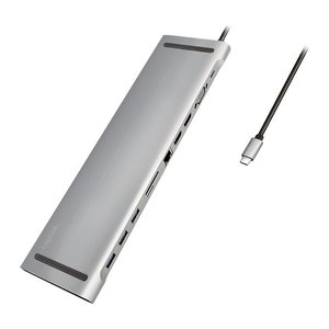 Logilink Dockingstation USB 3.2, 2x HDMI 11-Port, PD5, schw.