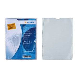 HERMA Ausweishüllen Set 63x90 10 Stück