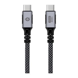 CONCEPTRONIC Kabel USB-C3.2->C 100W/PD3.0 20Gbs 1.20m sw
