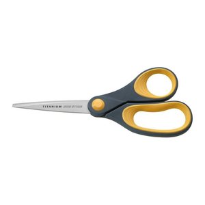 WESTCOTT Antihaftschere TITANIUM NON STICK grau-gelb 21,0 cm