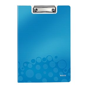 LEITZ Klemmbrettmappe WOW 4199 DIN A4 blau Kunststoff, 1 St.