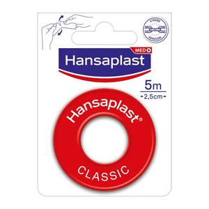 Hansaplast Heftpflaster Classic weiß 2,5 cm x 5,0 m, 1 St.
