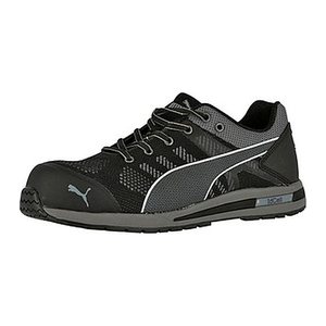 PUMA® Herren S1P Sicherheitsschuhe "ELEVATE KNIT BLACK LOW" URBAN PROTECT schwarz Größe 47, 1 Paar