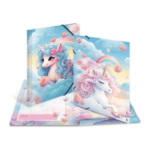 HERMA Sammelmappen A3 Karton Happy Unicorns