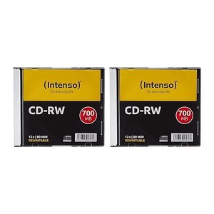 Intenso CD-RW 700 MB wiederbeschreibbar, 10 St.