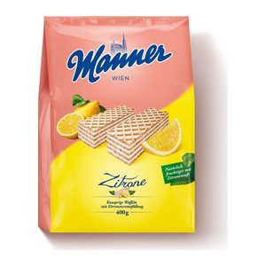 Manner Zitronen Schnitten Kekse 400,0 g, 1 Pack